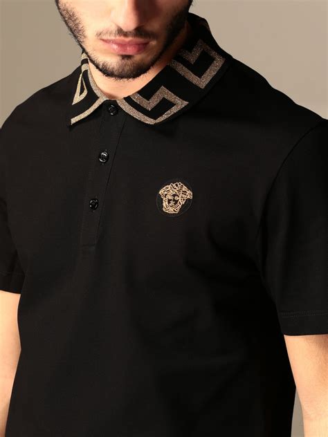 versace mens polo